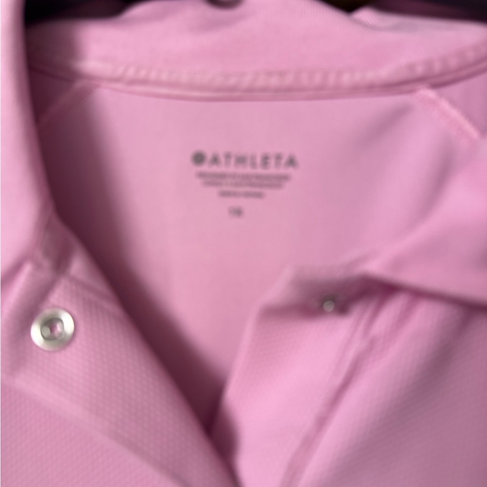 Athleta Women’s Light Pink Active Polo